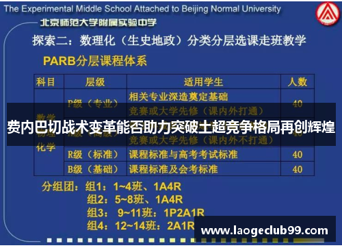 费内巴切战术变革能否助力突破土超竞争格局再创辉煌
