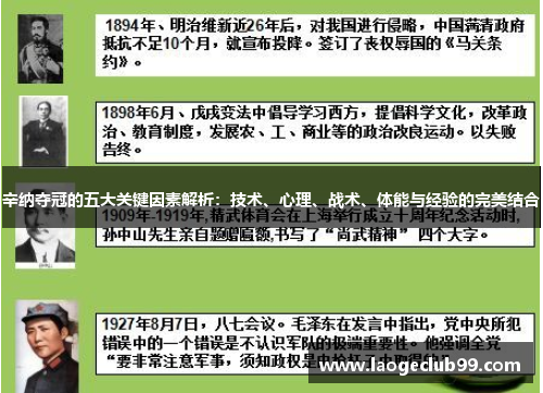 辛纳夺冠的五大关键因素解析：技术、心理、战术、体能与经验的完美结合